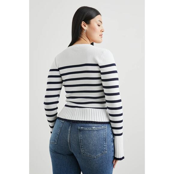 NWOT - RAILS Striped Gemma Pullover Sweater - Size Large - Picture 8 of 14